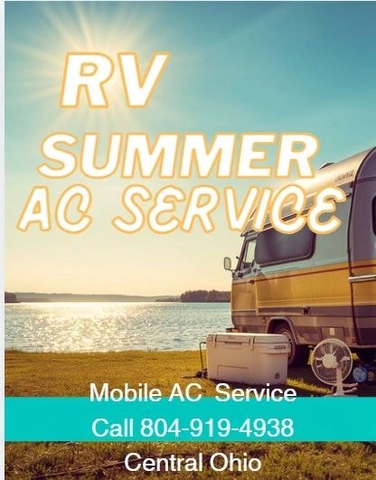 RV Summer AC Service — Mobile AC Service, Call 804-919-4938, Central Ohio